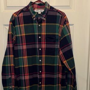 Old Navy Multicolor Plaid Button-Down Shirt